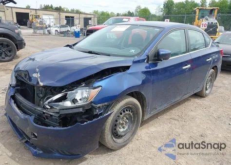 2019 Nissan Sentra S from USA, damaged, VIN 3N1AB7AP8KY372331